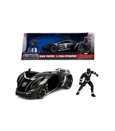 AUTO DIECAST AVENGERS BLACK PANTHER 1:24