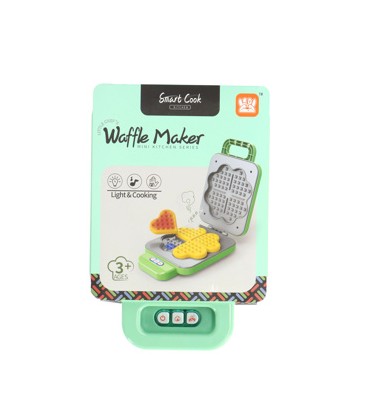 Wafel maker met geluid en licht