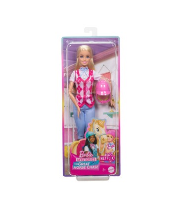 Barbie Paardrij Pop Malibu