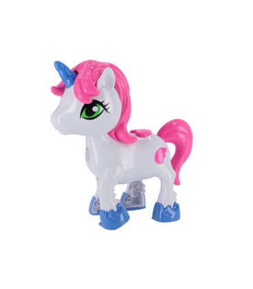 Unicorn met licht en geluid talk back functie