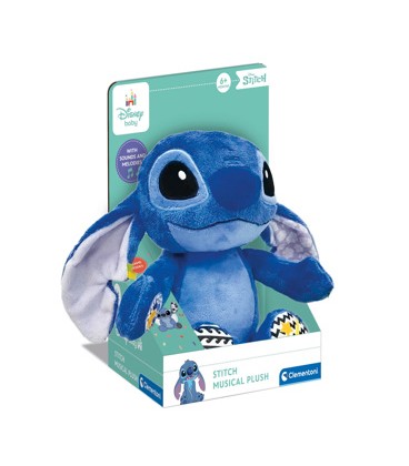 Stitch pluche groot met muziek