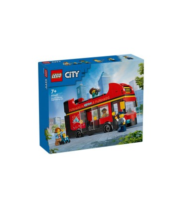 LEGO 60407 City Great Vehicles Toeristische Rode Dubbeldekker