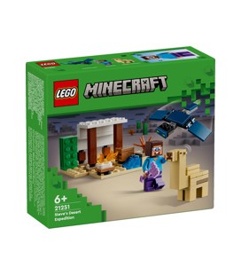 LEGO 21251 Minecraft Steve's Woestijnexpeditie