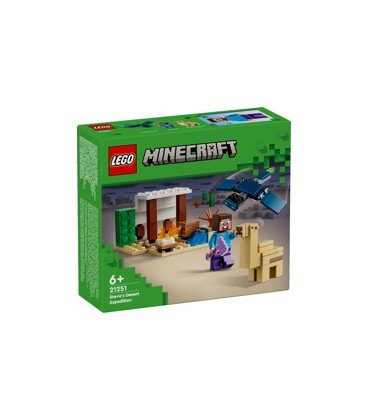 LEGO 21251 Minecraft Steve's Woestijnexpeditie