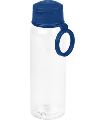 Amuse Waterfles 500ml met clip - blauw