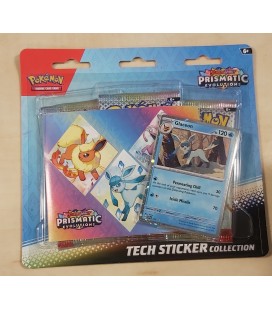 pokemon TCG scarlet & violet  prismatic evolutions tech sticker coll. 17 jan 2025