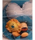 Baby jongen kraamcadeau met bordje