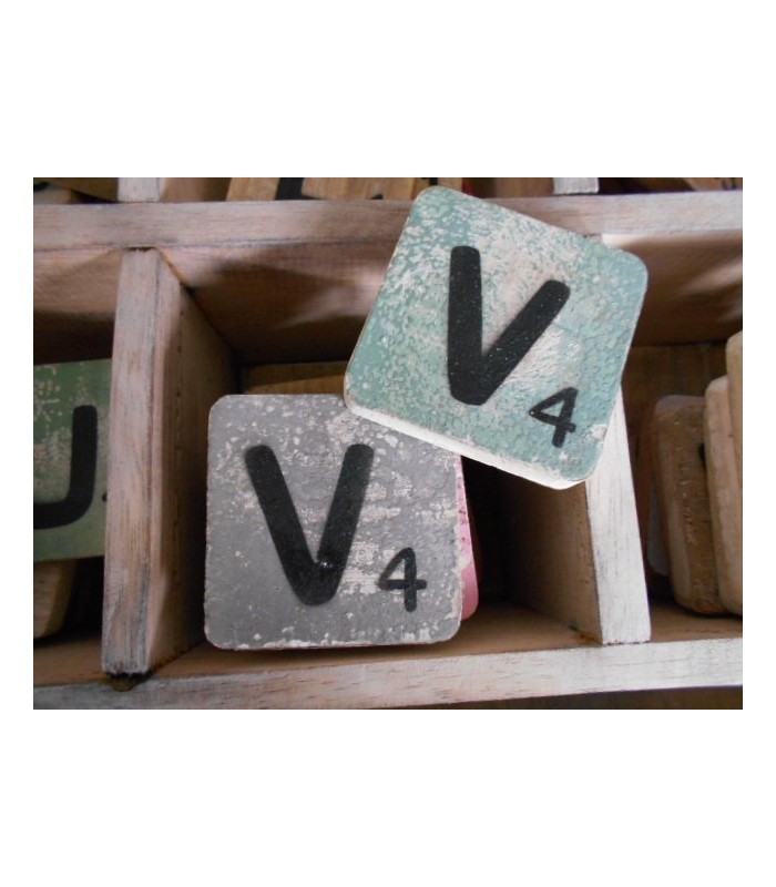 Scrabble Letter V Ukkie Shop Home Gift Kids